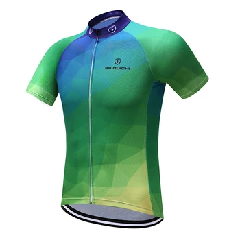 

Summer Cycling Jersey Gradually Changing Color Breathable Quick Dry Short Sleeve Riding Jerseys Customized/Wholesale Service