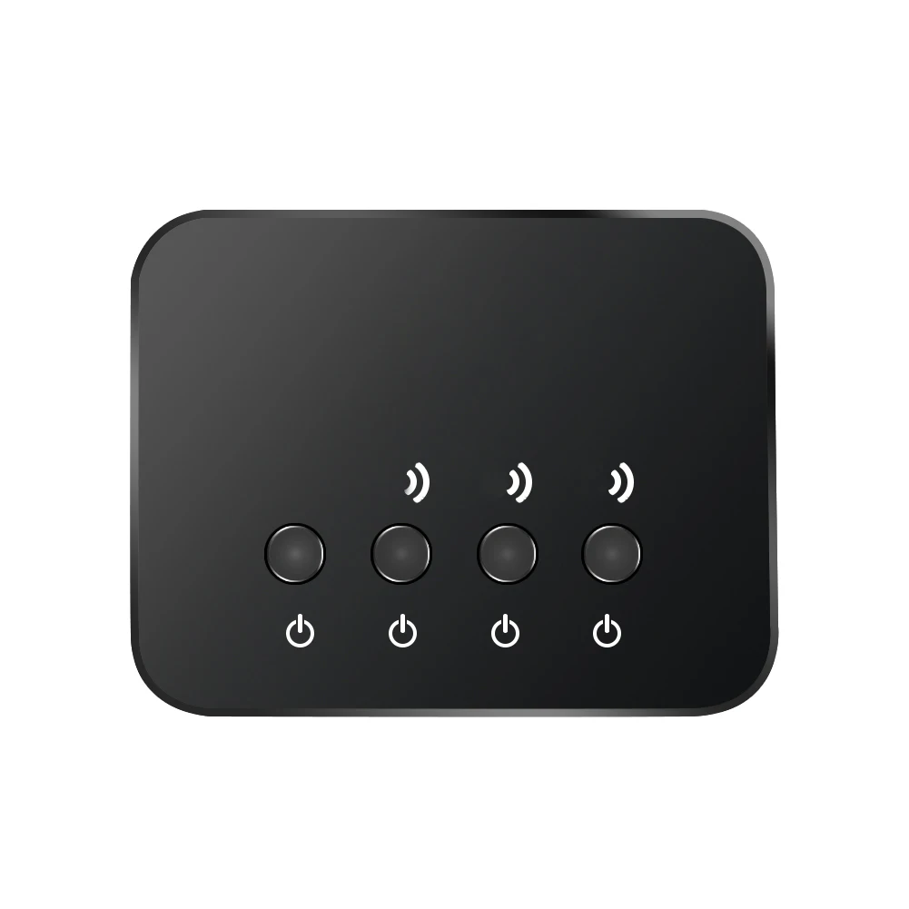 

New Portable 3 in 1 Bluetooth HD Audio Transmitter Wireless Audio Adapter with Charging Cable and Audio Cable for TV Computer
