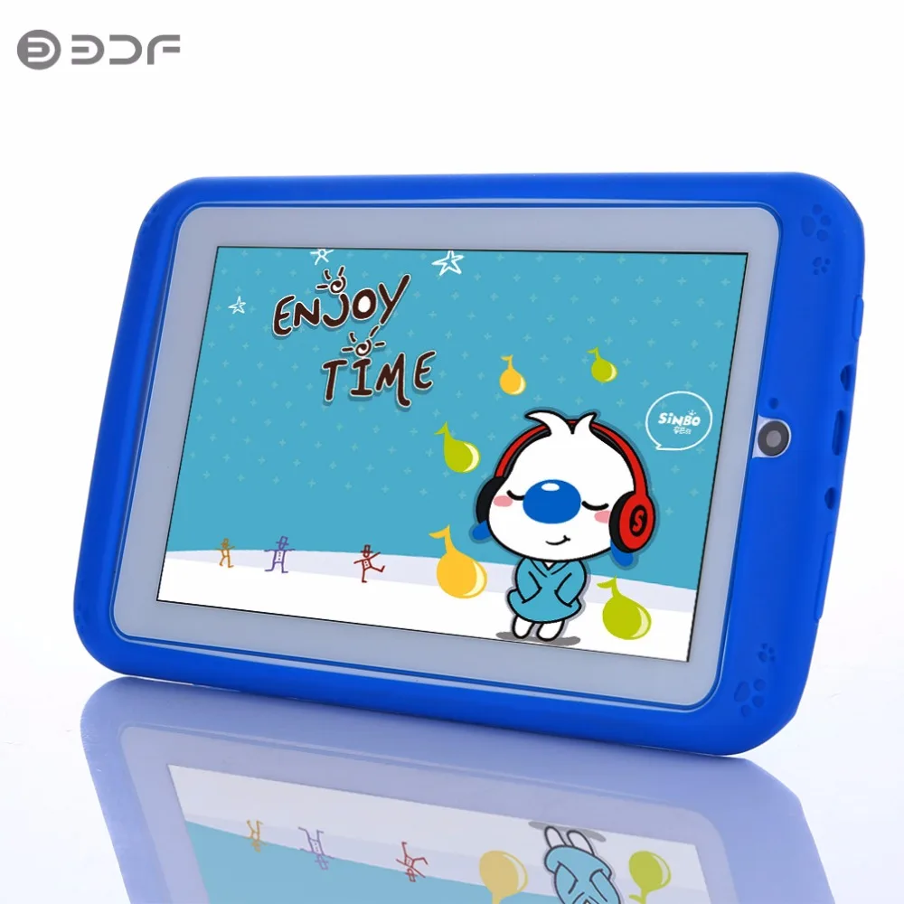 

BDF Kids Tablet PC 7 Inch Android Tablet 4.4 Quad Core 8GB 1024x600 Screen Children Education Games Baby PAD Birthday Gift Tab