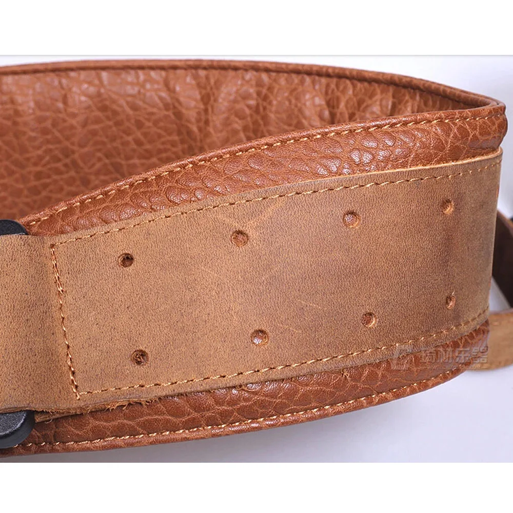 MoonEmbassy cuero genuino Guitarra eléctrica Correa cinturón ajustable Guitarra acústica correas accesorios envío gratis MoonEmbassy cuero genuino Guitarra eléctrica Correa cinturón ajustable Guitarra acústica correas accesorios envío gratis