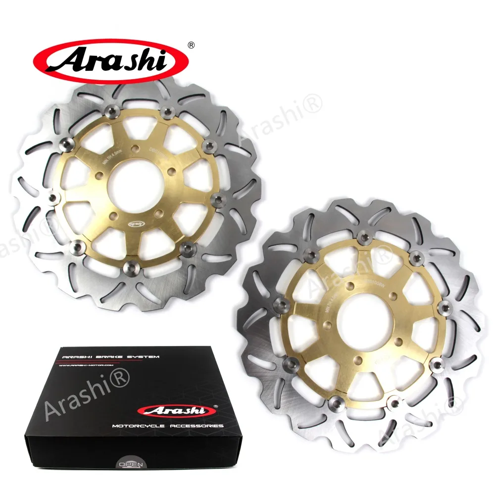Arashi 2PCS GSXR1000 2003 2004 CNC Front Brake Disc Brake Rotors For SUZUKI GSXR 1000 GSX1000 R GSX-R 2003 2004 K3 K4 GSXR600