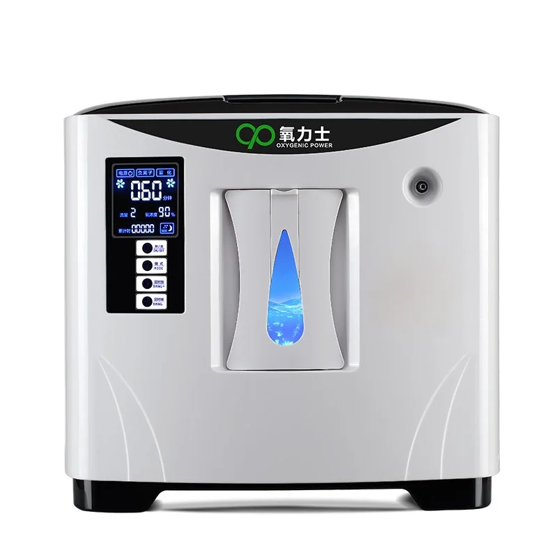 

170W power Portable 90% purity oxygen machine Oxygen concentrator 2-9L adjustable flow oxygen maker mute oxygen generator