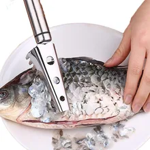 Нержавеющая сталь рыбий скребковый нож инструменты рыбья кожа щетка Скайлер очиститель peelers Инструменты для выпечки высокого качества