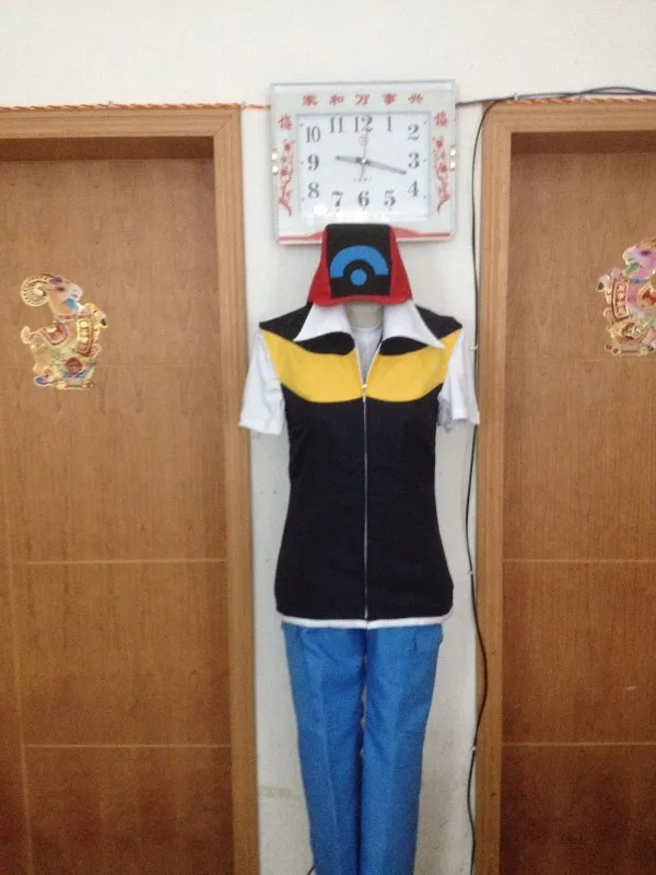 Japanse Anime Pokemon Pocket Monsters Trainer Ash Ketchum Cosplay Kostuum Halloween Kostuums Volledige Set Japanse Anime Pokemon Pocket Monsters Trainer Ash Ketchum Cosplay Kostuum Halloween Kostuums Volledige Set
