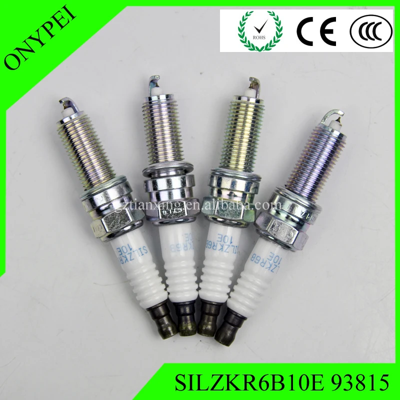 4x18846 10060 SILZKR6B10E 93815 Iridium Power свечи зажигания для hyundai акцент Veloster Kia 18846-10060 SILZKR6B-10E 1885510060