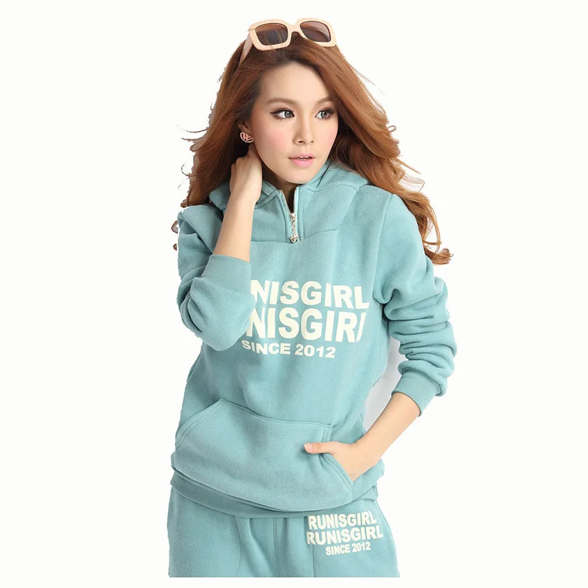 Casual 3 Piece Set Tracksuit Women Clothes Autumn and winter new Fashion women's tracksuits Ladies Thicken Sweat Suits