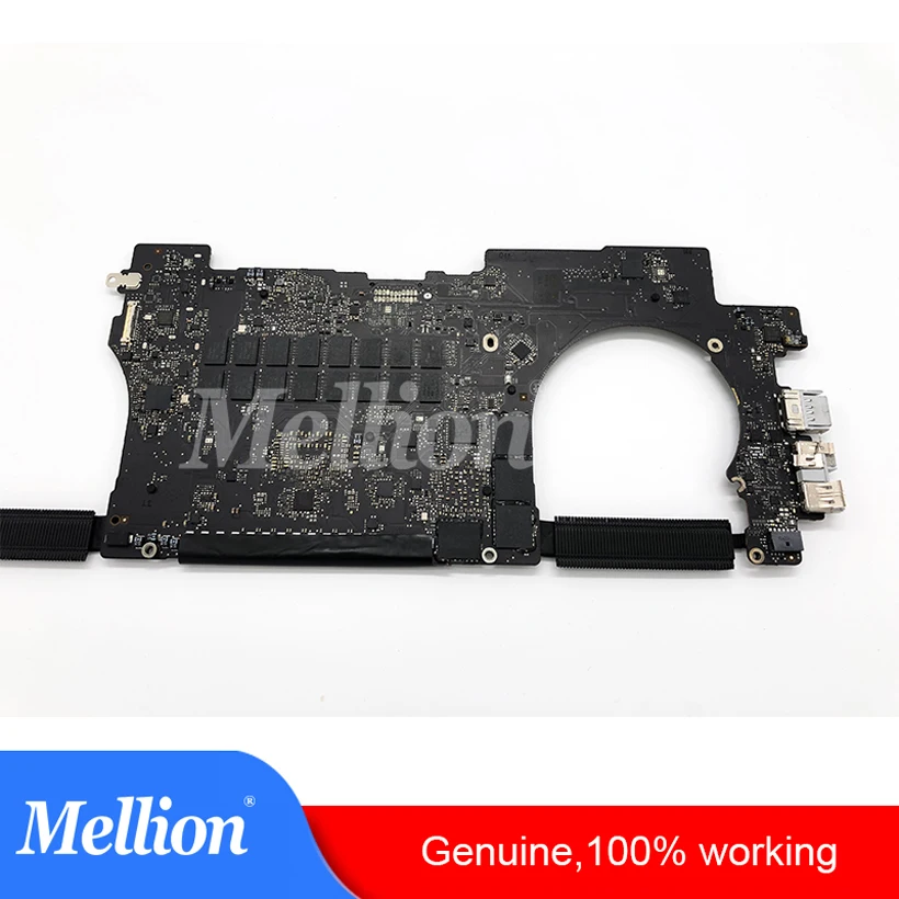  Echtem Verwendet A1398 Laptop Motherboard A1398 Für MacBook Pro 15 ''22 GHz Core i7 16G 256G SSD mi