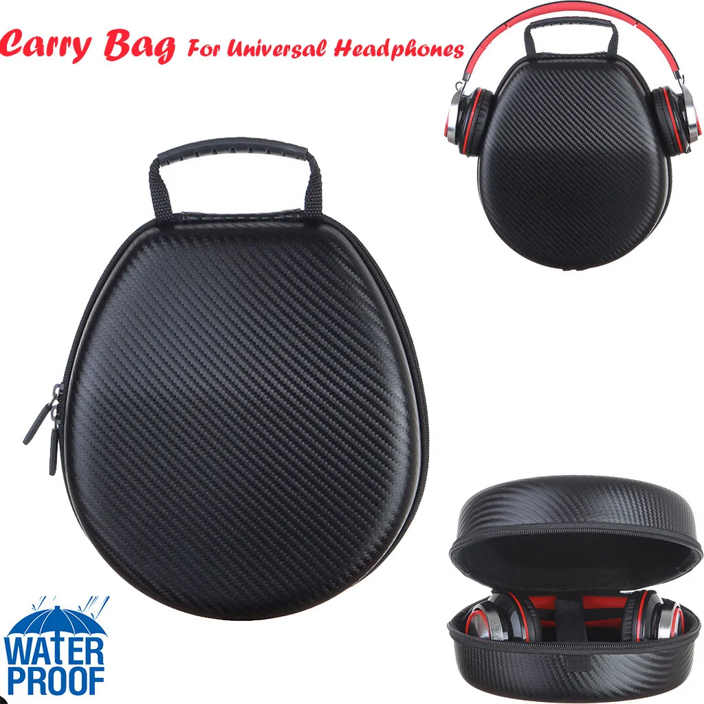 

Airpod Case Cover Cute EVA Hard Case Cover Waterproof Storage Carrying Bag For Universal Headphones #T08