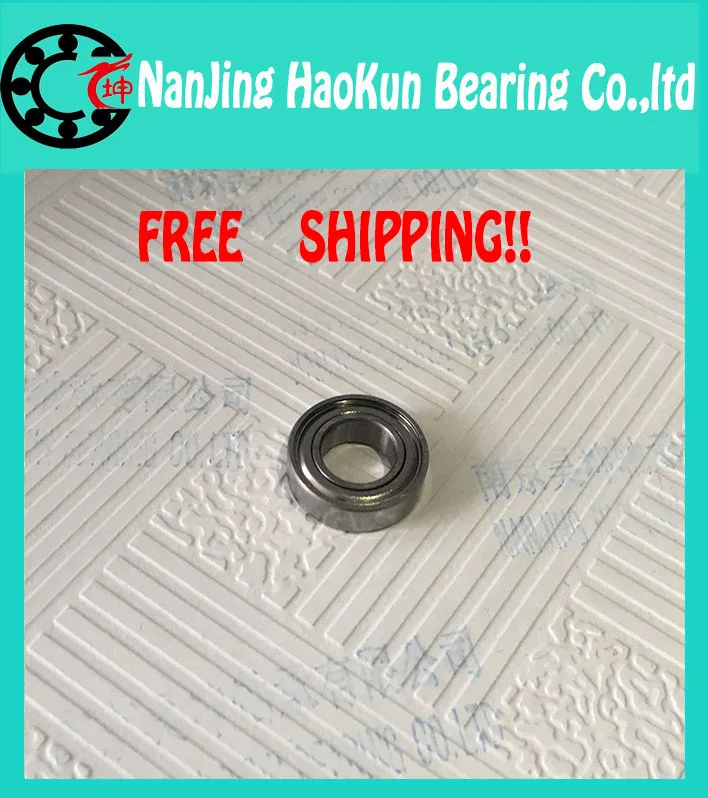 

Free Shipping 4PCS  4x10x4  Metal Shields Bearings  ABEC-7 Stainless Steel  SMR104 ZZ