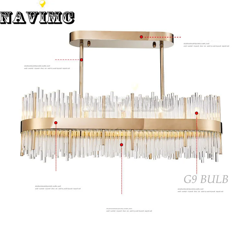 Moderno Rettangolare di Grandi Dimensioni K9 Lampadario di Cristallo ... Moderno Rettangolare di Grandi Dimensioni K9 Lampadario di Cristallo ...