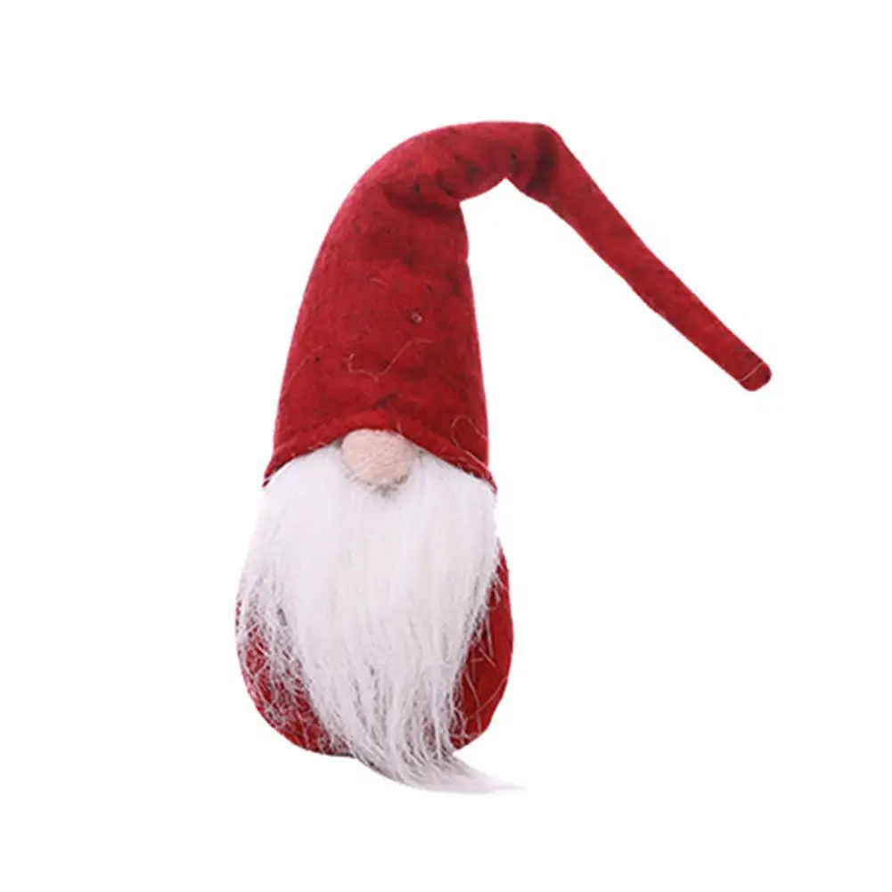 

New1Pc Handmade Christmas Gnome Swedish Faceless Figurine Holiday Decoration Gift