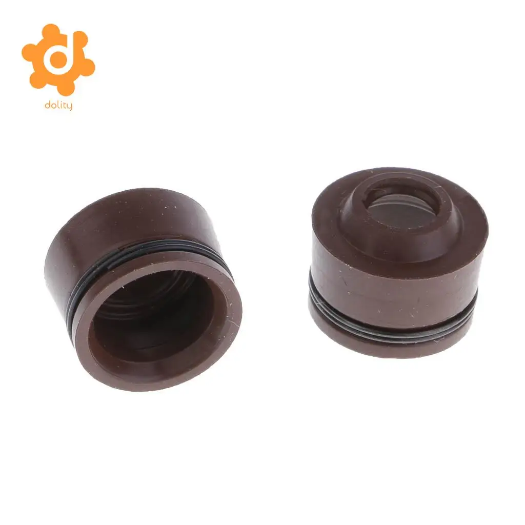

2 Pieces Valve Stem Seals for GY6 50cc 80cc 125cc 150cc Scooter Moped