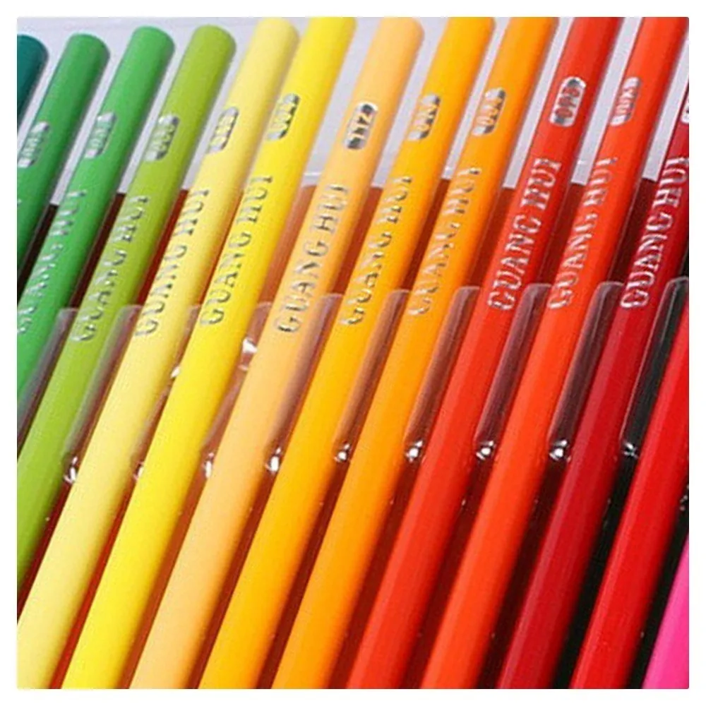 

Lovely Genuine 136 oily color pencil painting products logs creative pencils environmental safety school supplies NEW