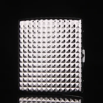 

Bright Chrome Bump Plate 20 High-end Cigarette Case Exquisite Gift