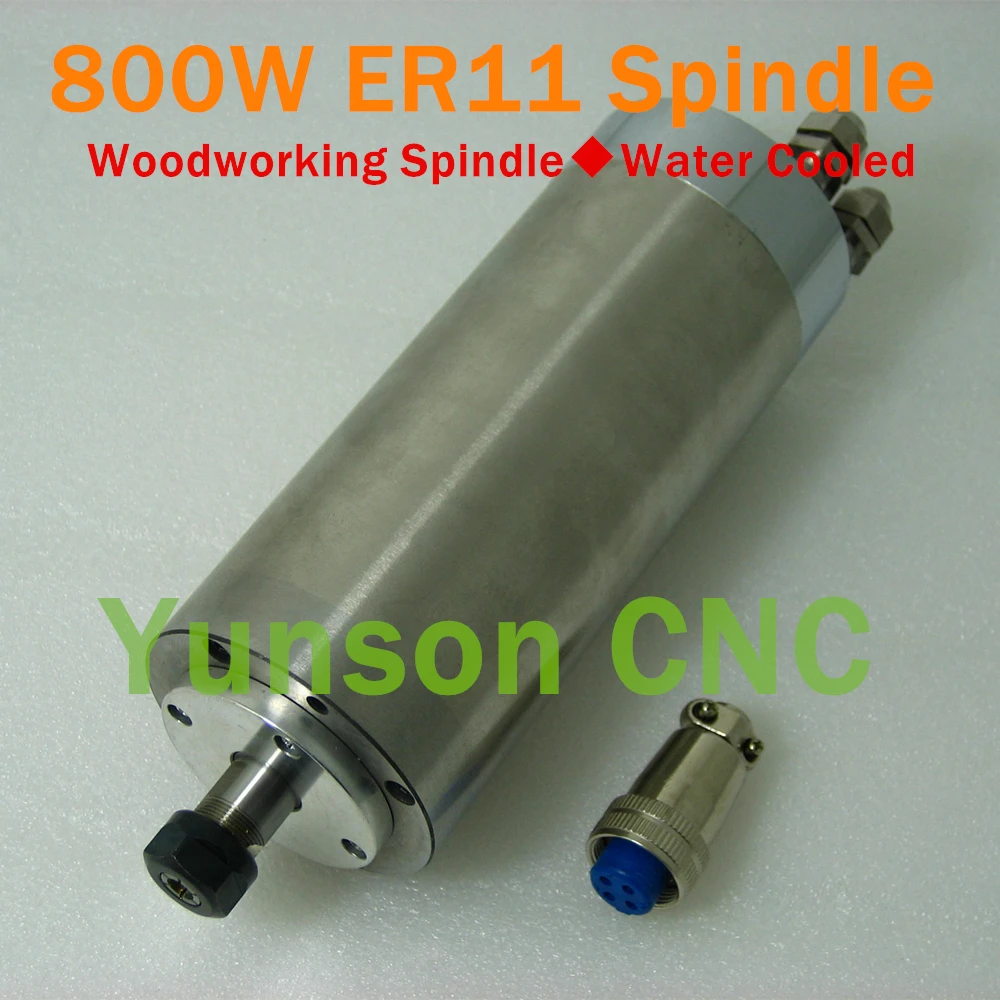 800W 1HP AIR Cooled CNC Milling Spindle KL-800A ship from USA 