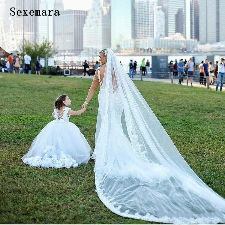 white-girls-wedding-dresses-capped-handmade (1)