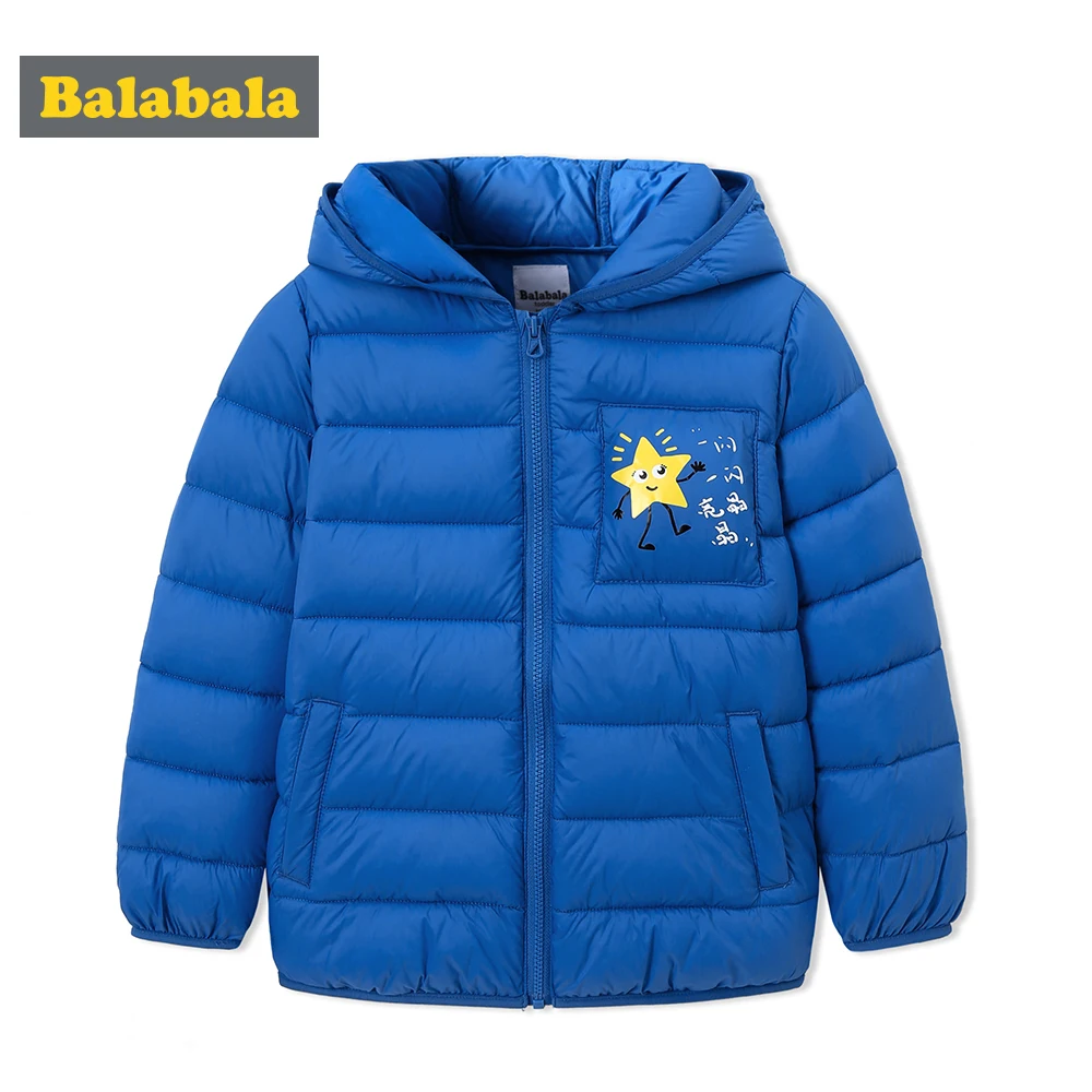 Balabala/детские куртки для мальчиков; зимнее белое пуховое пальто; детское зимнее хлопковое пальто; детская теплая верхняя одежда; зимний комбинезон; пальто; Clo