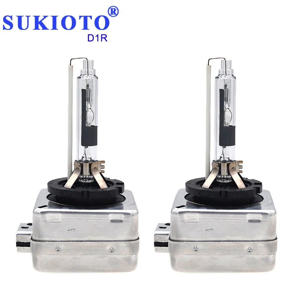 SUKIOTO HID Xenon Bulb D4S D4R D2R D2S 3000K-8000K D1S D3S 35W Xenon HID Headlight For 90981-20024 20005 90981-20008 90981-20013