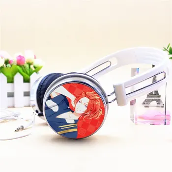

HADUKI YOU Tsukiuta The Animation Headphone Headphones Gaming Headset Stereo Headphones for Girls for Mobile Phone Mp3 Player PC