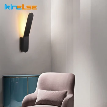 

5W Aluminum LED Wall Lamp Mirror Light Indoor Decor Bedside Wall Light Corridor Bathroom Lighting Porch Wall Sconce Lamp 90-260V