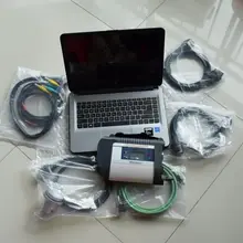 Top New MB Star C4 SD C4 Connect 4 star diagnostic tool with diagnosis system software hdd 2018.03v in new laptop N3060 Laptop