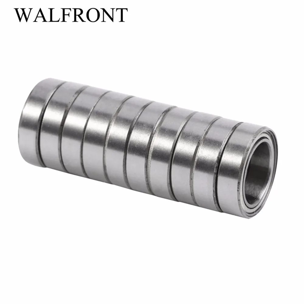 6700ZZ Bearings Double-shielded Replace Flange Steel Ball Bearings 10*15*4mm Thin Section 10pcs ball bearings,metal shielded ball bearings