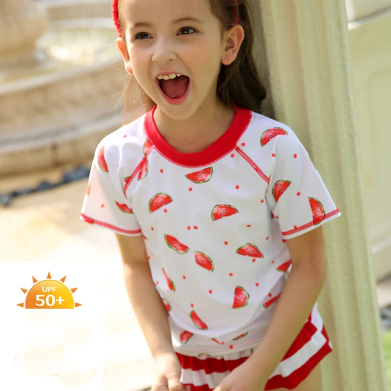 2017 Summer Baby Girls Swimsuits Cute Kids Bathing Suits Watermelon