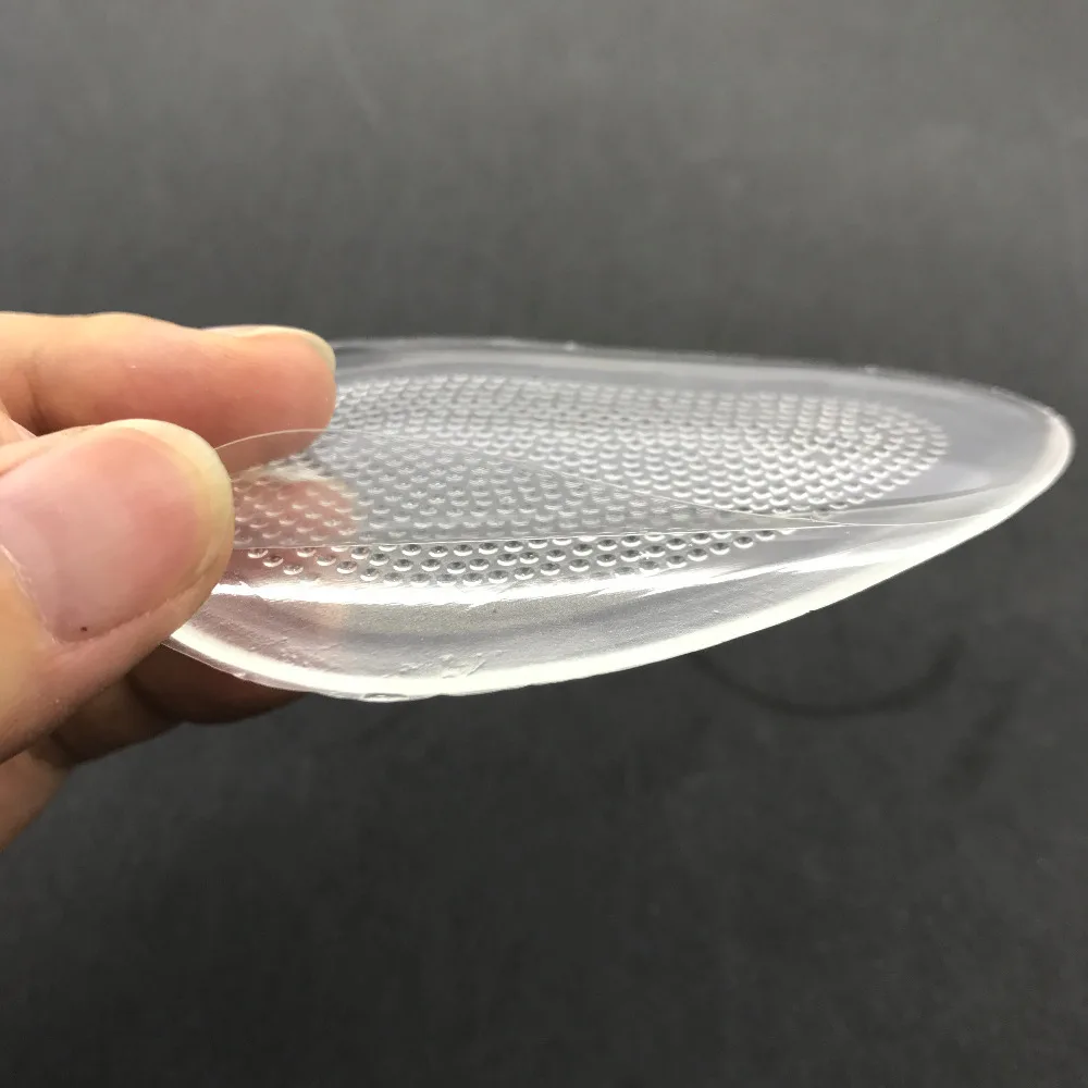1 Pair Heel Insoles Shoe Accessories Inserts Shoes Massage Cushion Silicone Gel Inserts Pads Massager Protetor De Calcanhar