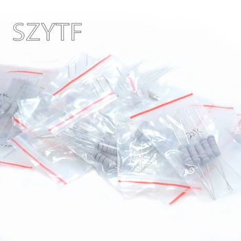 

3w 31 kind * 5 pcs = 155 pcs (200ohm-4.3k) 1% carbon resister assorted kit