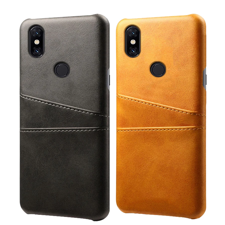 Роскошные кожаные чехлы с отделениями для карт телефона Xiaomi MAX 2 3 Pro MIX 2S Note 6 Play MAX2