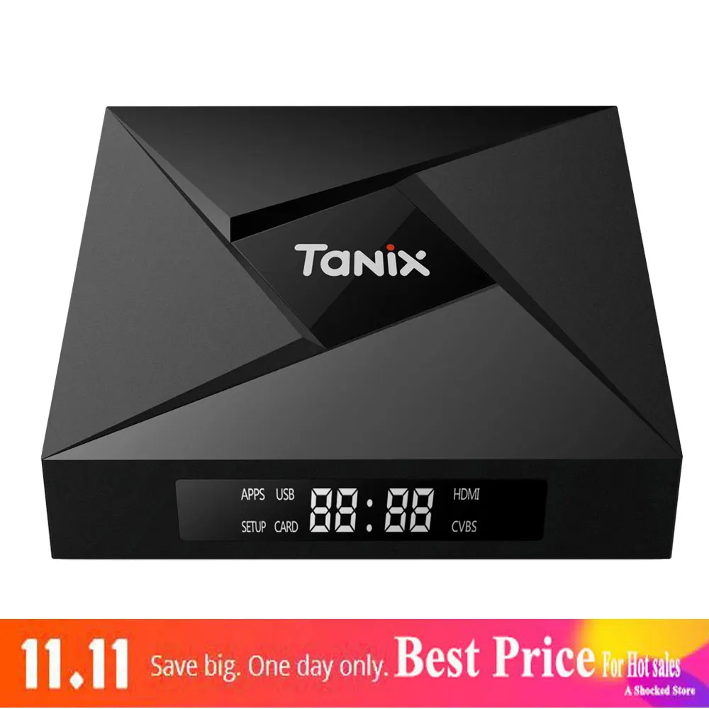 Tanix TX9 Pro ТВ Box Android OS 7 1 Оперативная память 3g 32G ROM Amlogic S912 Восьмиядерный Bluetooth 4 1000 м LAN
