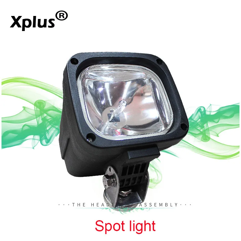 Xplus 4 дюйма 55 Вт 35 Вт Hid ксеноновый рабочий светильник IP67 ксеноновая лампа для автомобиля Hid внедорожная Лампа 6000 К 12 В точечный/прожектор луч дальнего света противотуманный светильник - Испускаемый цвет: spot light