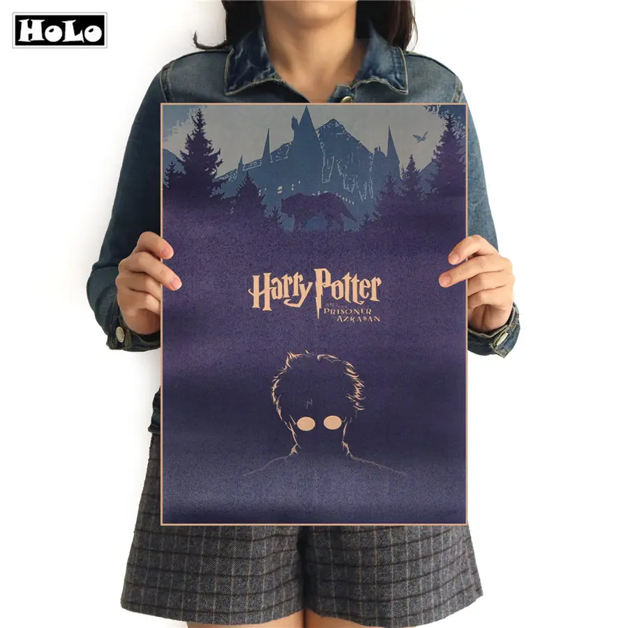 

Harry Movie Kraft Paper Poster Retro home Decorative Painting Classic Print Picture Wall Stickers FTD 42.5x30.5cm
