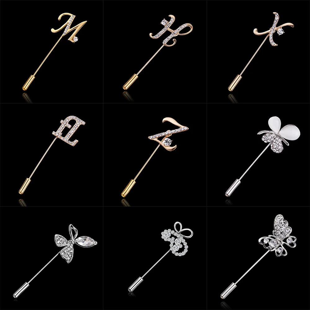 

Rinhoo 2018 Large Vintage Female Pins and Brooches for Women Collar Lapel Pins Badge Flower Rhinestone Brooch Jewelry