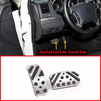 

2Pcs Stainless Steel Fuel Brake Accelerator Pedal Pedal Pad For Mitsubishi Outlander EX Pajero ASX Eclipse Cross Car Accessories