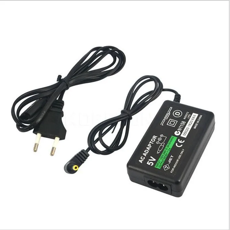 

EU/US For Sony PlayStation Portable PSP 1000 2000 3000 Charging Cable Cord Plug 5V Home Wall Charger Power Supply AC Adapter