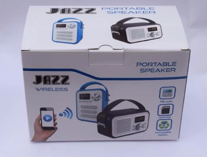 ES F693 3 в 1 с Bluetooth динамиком/FM радио/mp3 плеером жк экраном перезаряжаемой батареей