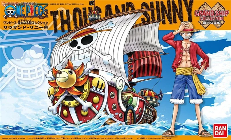 Bandai модель один кусок большой корабль 01 морской вор лодка Wanli Sunshine Sonny нет ПВХ