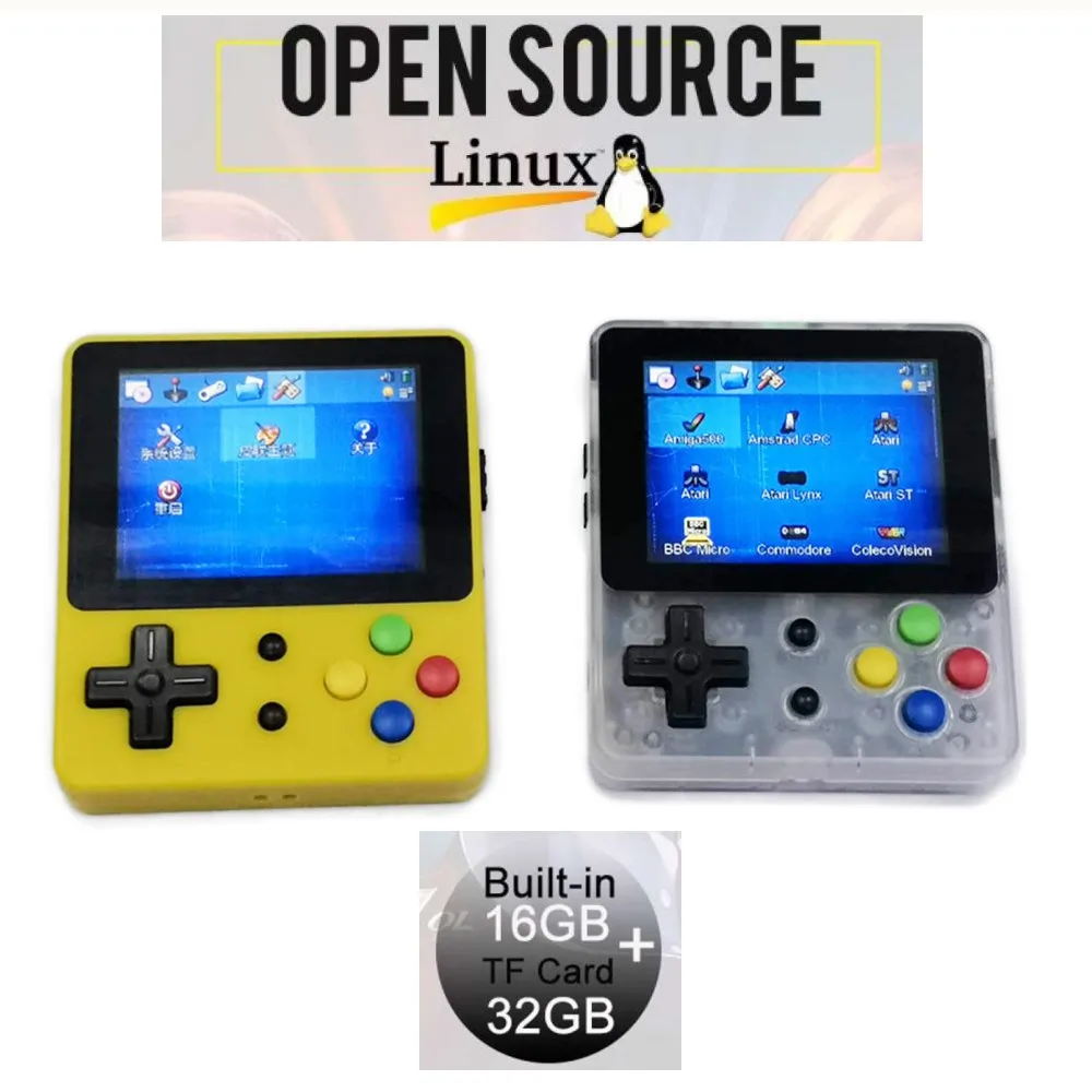 

LDK Game 2.6 inch Screen Mini Handheld Open Source Linux Game Console Nostalgic Children Retro Game Mini Family TV Video Console