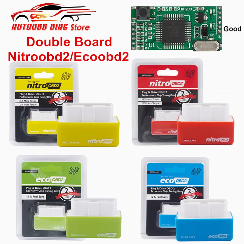 

Best ECO OBD2 NitroOBD2 Full Chip Tuning Performance Box Nitro OBD2 EcoOBD2 Plug&Driver For Diesel Benzine Car OBDII Interface