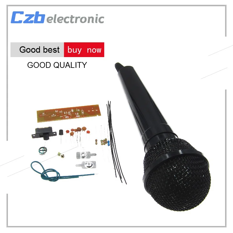 

Electronic Teaching DIY Kits FM Frequency Modulation Wireless Microphone Suite