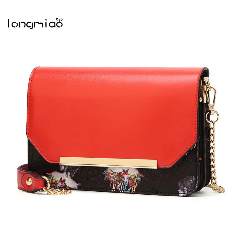 longmiao 럭셔리 디자이너 숄더 가방 브랜드 고품질의 여성 미니 골드 체인 가방 여성 Small Tote Handbag Crossbody Bag