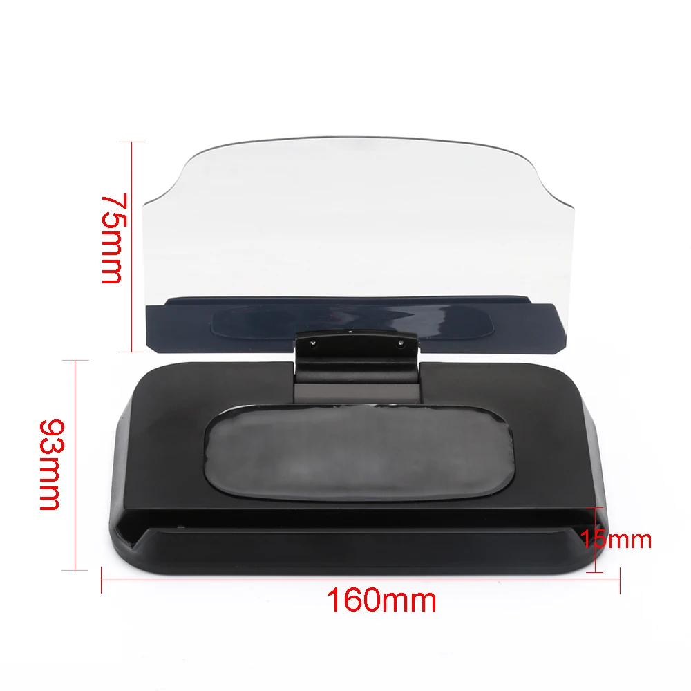 Handy Autohalterung Universal Windschutzscheibe Projektor HUD Head Up Display 65 Zoll Kopf-Up Displ