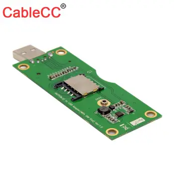 

10pcs/lot CY USB to M.2 NGFF B-KEY Wireless WWAN Adapter Card with SIM Card Slot Module Testing Tools