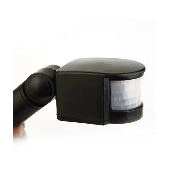 85-265 в наружная Безопасность PIR датчик движения человеческого тела Детектор Индуктивный переключатель для светодиодного прожектора- серый/черный