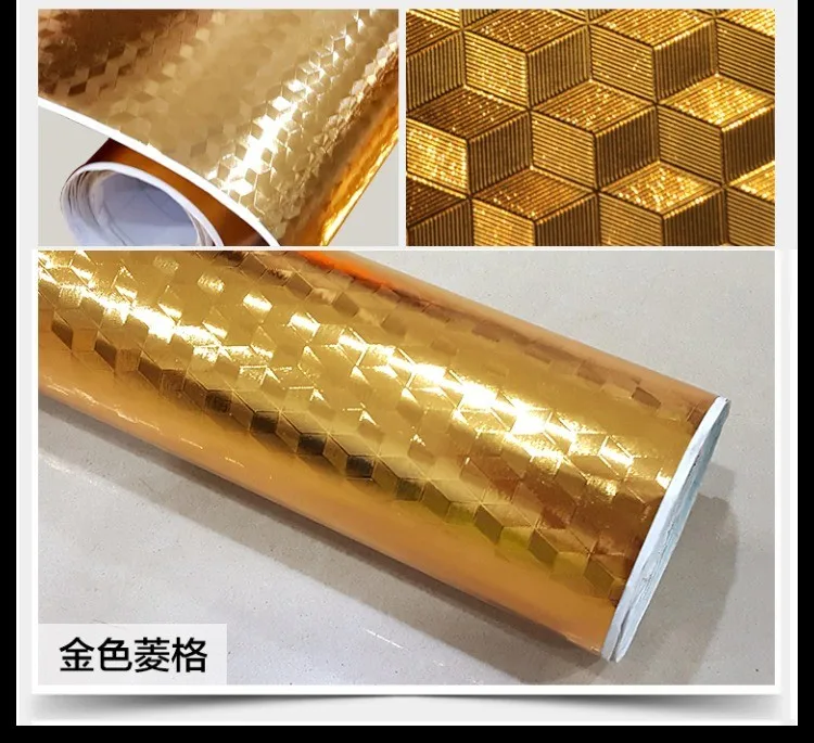 Золото Серебро ТВ фон зеркало наклейки самоклеящиеся обои водонепроницаемый влагостойкие с объемным stickers-439z