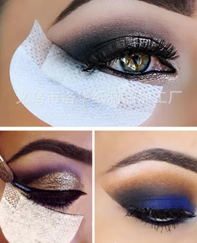 

by dhl 2000bags 10pcs/bag Eyeliner Shield Eye Shadow Eye Patches Disposable Eyelash Extensions Pads Protect Pad Eyes Makeup new