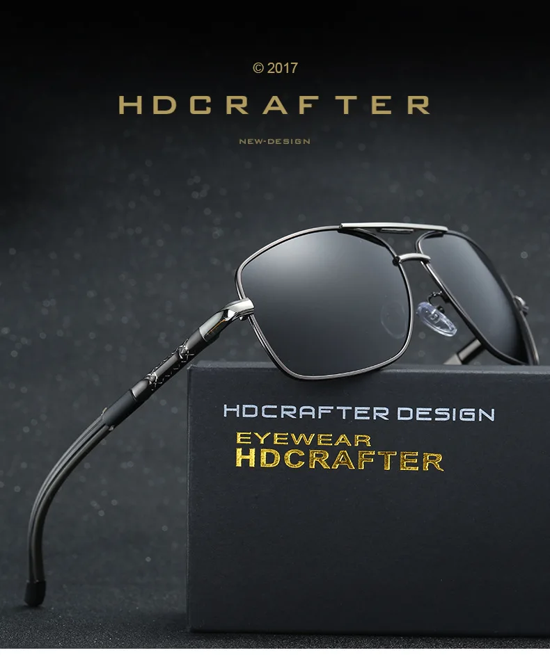 Мужские солнцезащитные очки водителя вождения очки Hd поляризованные очки металлическая оправа Классический круглый винтажный простой стиль