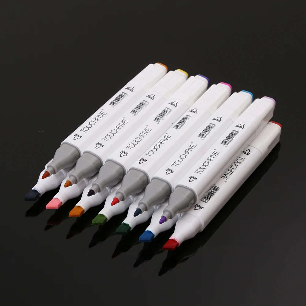 168 Colors Pen Marker Set Dual Head Sketch Markers - 30/40/60/80/168 Color  Art - Aliexpress