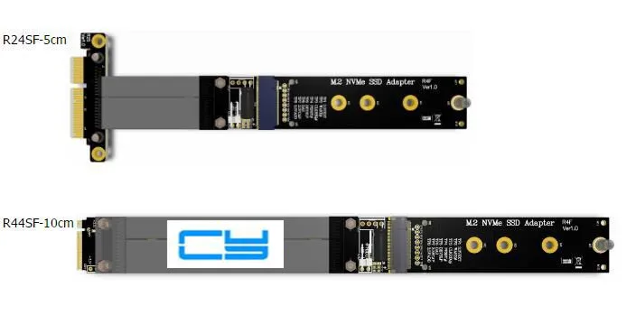 32G/bps Riser M.2 NVMe SSD твердотельный приводной удлинитель Кабель M2 поддержка M ключ 4 PCI E 3